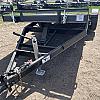 Black 2026 Rainbow Trailers 20' Excursion Tilt Deck Trailer