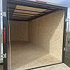 White 2026 Prairie Road 7'x16' Cargo Trailer Tandem V Nose White Ramp Door