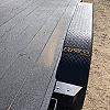 Black 2027 Rainbow Trailers 18' Car & Equipment Trailer