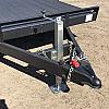 Black 2027 Rainbow Trailers 18' Car & Equipment Trailer