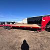 RED 2027 Double A 32' Pro Gooseneck Flatdeck Trailer
