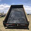 Metallic Charcoal 2027 Double A 14' Excel Dump Trailer