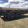 Metallic Charcoal 2027 Double A 14' Excel Dump Trailer