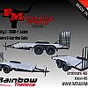 Black 2027 Rainbow Trailers 14' Rainbow Express Car & Equipment