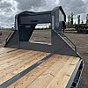 Charcoal 2027 Double A 30' Pro Gooseneck Flatdeck Trailer
