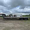 Charcoal 2027 Double A 30' Pro Gooseneck Flatdeck Trailer