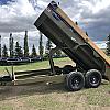 Ranger Green 2027 Double A 14' Excel Dump Trailer