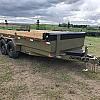Ranger Green 2027 Double A 14' Excel Dump Trailer