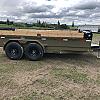 Ranger Green 2027 Double A 14' Excel Dump Trailer