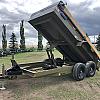 Ranger Green 2027 Double A 14' Excel Dump Trailer