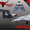 Charcoal 2027 Double A 30' Pro Gooseneck Flatdeck Trailer