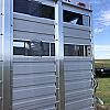 2027 Duralite 7.5x30' Trail Drive (90") Aluminum Stock Trailer Wide Side Door
