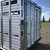 2027 Duralite 7.5x30' Trail Drive (90") Aluminum Stock Trailer Wide Side Door