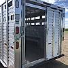 2027 Duralite 7.5x30' Trail Drive (90") Aluminum Stock Trailer Wide Side Door