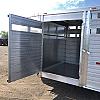 2027 Duralite 7.5x30' Trail Drive (90") Aluminum Stock Trailer Wide Side Door