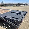 Black 2027 Double A 32' Pro Gooseneck Flatdeck Trailer