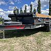 Metallic Charcoal 2027 Double A 14' Excel Dump Trailer w/ Telescopic Ram