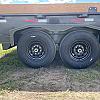 Metallic Charcoal 2027 Double A 14' Excel Dump Trailer w/ Telescopic Ram