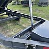 Metallic Charcoal 2027 Double A 14' Excel Dump Trailer w/ Telescopic Ram