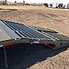 Ansi Grey 2027 Double A 32' Pro Gooseneck Flatdeck Trailer