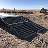Ansi Grey 2027 Double A 32' Pro Gooseneck Flatdeck Trailer