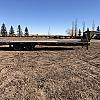 Ansi Grey 2027 Double A 32' Pro Gooseneck Flatdeck Trailer