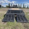 Charcoal 2027 Double A 30' Pro Gooseneck Flatdeck Trailer