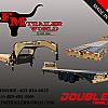Ranger Green 2027 Double A 30' Pro Gooseneck Flatdeck Trailer