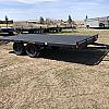 Black 2027 Rainbow Trailers 14' Express Deck Above