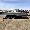Black 2027 Rainbow Trailers 14' Express Deck Above