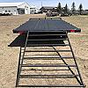 Black 2027 Rainbow Trailers 14' Express Deck Above