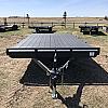 Black 2027 Rainbow Trailers 14' Express Deck Above