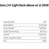Black 2027 Rainbow Trailers 14' Express Deck Above