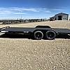 Black 2027 Rainbow Trailers 20' Express Car & Equipment Trailer