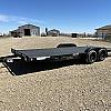 Black 2027 Rainbow Trailers 20' Express Car & Equipment Trailer
