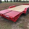 Red 2027 Double A 22' Pro Series Equipment Trailer