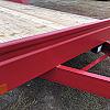 Red 2027 Double A 22' Pro Series Equipment Trailer