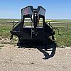 Black 2027 Double A 30' Pro Gooseneck Flatdeck Trailer 2x10,000 lb Axles at FM Trailer World