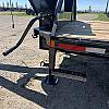 Black 2027 Double A 30' Pro Gooseneck Flatdeck Trailer 2x10,000 lb Axles at FM Trailer World