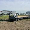 Ansi Grey 2027 Double A 32' Pro Gooseneck Flatdeck Trailer