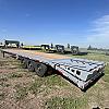 Ansi Grey 2027 Double A 32' Pro Gooseneck Flatdeck Trailer