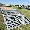 Ansi Grey 2027 Double A 32' Pro Gooseneck Flatdeck Trailer