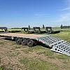 Ansi Grey 2027 Double A 32' Pro Gooseneck Flatdeck Trailer