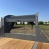 Ansi Grey 2027 Double A 32' Pro Gooseneck Flatdeck Trailer