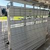 Alum 2027 Duralite 8'x25' Trail Drive (96"x25') Aluminum Stock Trailer 54" Wide Side Door