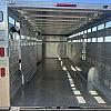 Alum 2027 Duralite 8'x25' Trail Drive (96"x25') Aluminum Stock Trailer 54" Wide Side Door