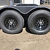 Black 2027 Rainbow Trailers 22' Excursion Tilt Deck Trailer