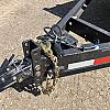 Black 2027 Rainbow Trailers 22' Excursion Tilt Deck Trailer