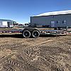 Black 2027 Rainbow Trailers 22' Excursion Tilt Deck Trailer