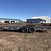 Black 2027 Rainbow Trailers 22' Excursion Tilt Deck Trailer
